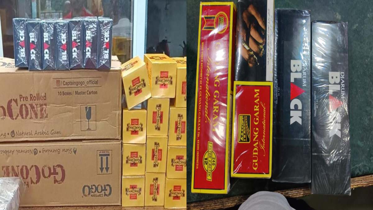 विदेशी सिगरेट का व्यापार करने वाले दो शख्स पकड़ाए: 1200 से अधिक विदेशी सिगरेट जब्त, इंदौर क्राइम ब्रांच की कार्रवाई