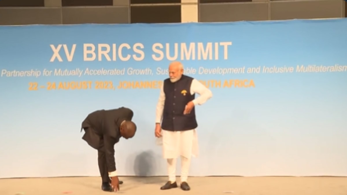 छोटी, लेकिन बड़ी बात… जब मोदी के नक्शेकदम पर चले दक्षिण अफ्रीका के राष्ट्रपति, देखिए वीडियो…