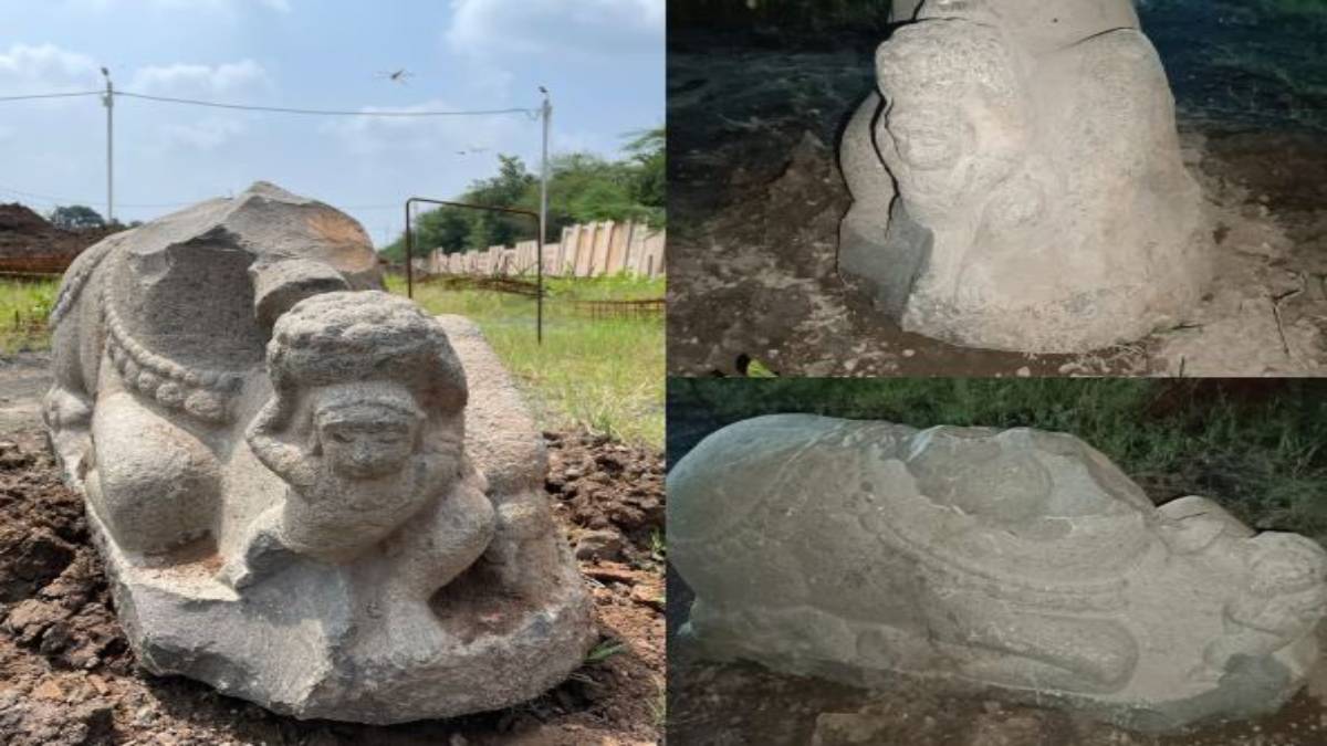Ujjain News: खुदाई के दौरान मिले प्राचीन परमार कालीन अवशेष, VHP ने की जांच की मांग, यहां देखिए तस्वीरें