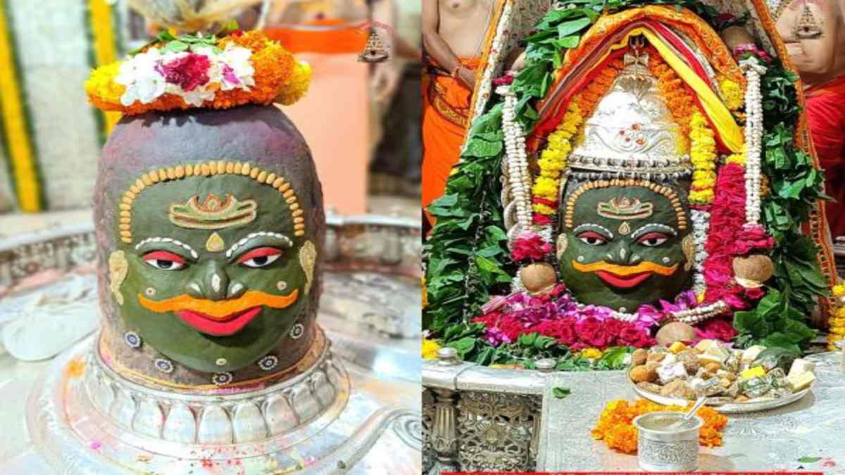 4 सितंबर महाकाल आरती दर्शन: बाबा महाकाल का भांग,  चंदन, सूखे मेवों और आभूषणों से दिव्य श्रृंगार