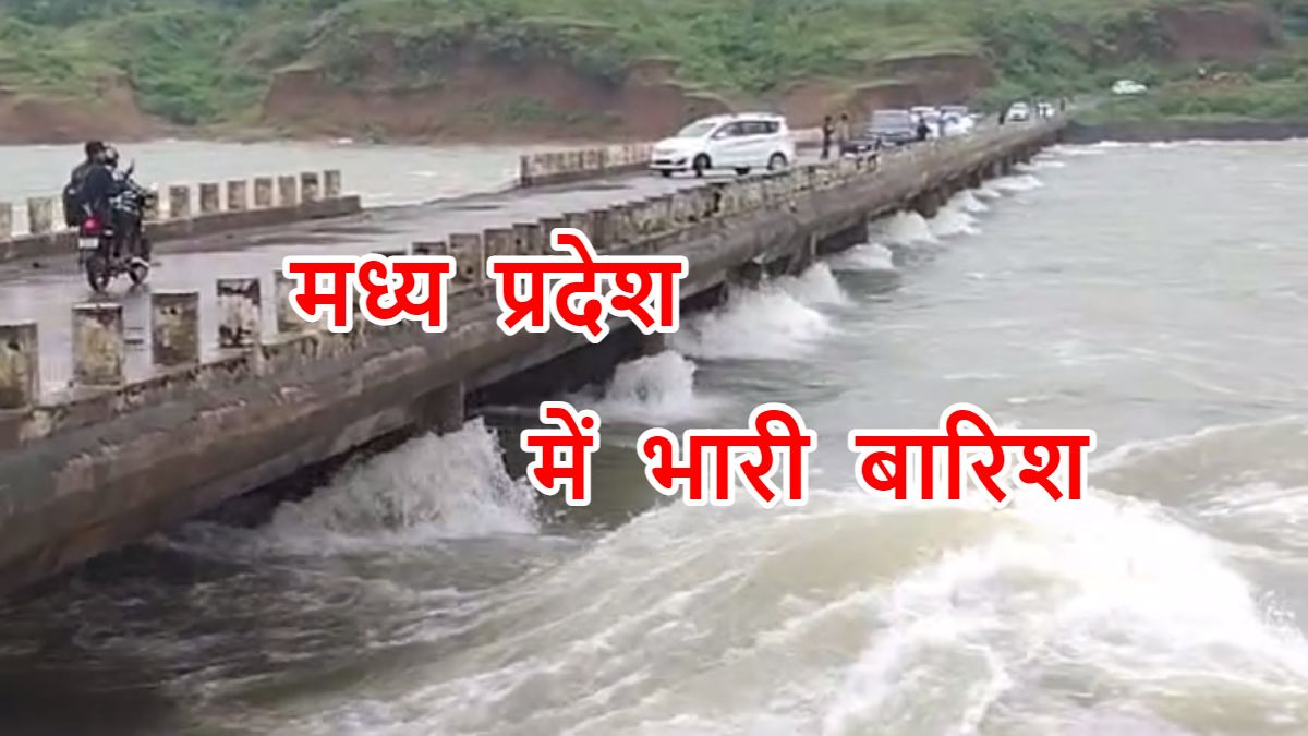 MP में बारिश का कहर: कई जिलों के स्कूलों में छुट्टी, बांध के गेट खोले गए, नदी नाले उफान पर, आवागमन बंद