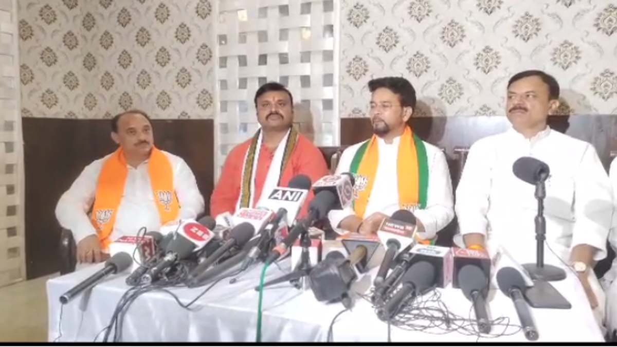 अनुराग ठाकुर ने राहुल गांधी पर साधा निशाना: सिवनी में कहा- वो विदेश जाकर भारत को बदनाम कर रहे और उनके नेता देश में कर रहे सनातन धर्म का अपमान