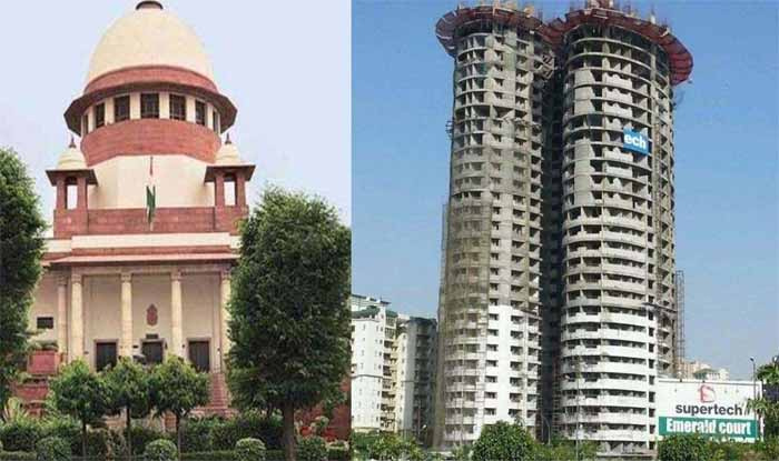 सुप्रीम कोर्ट ने ट्विन टावर के खरीददारों को दी बड़ी राहत