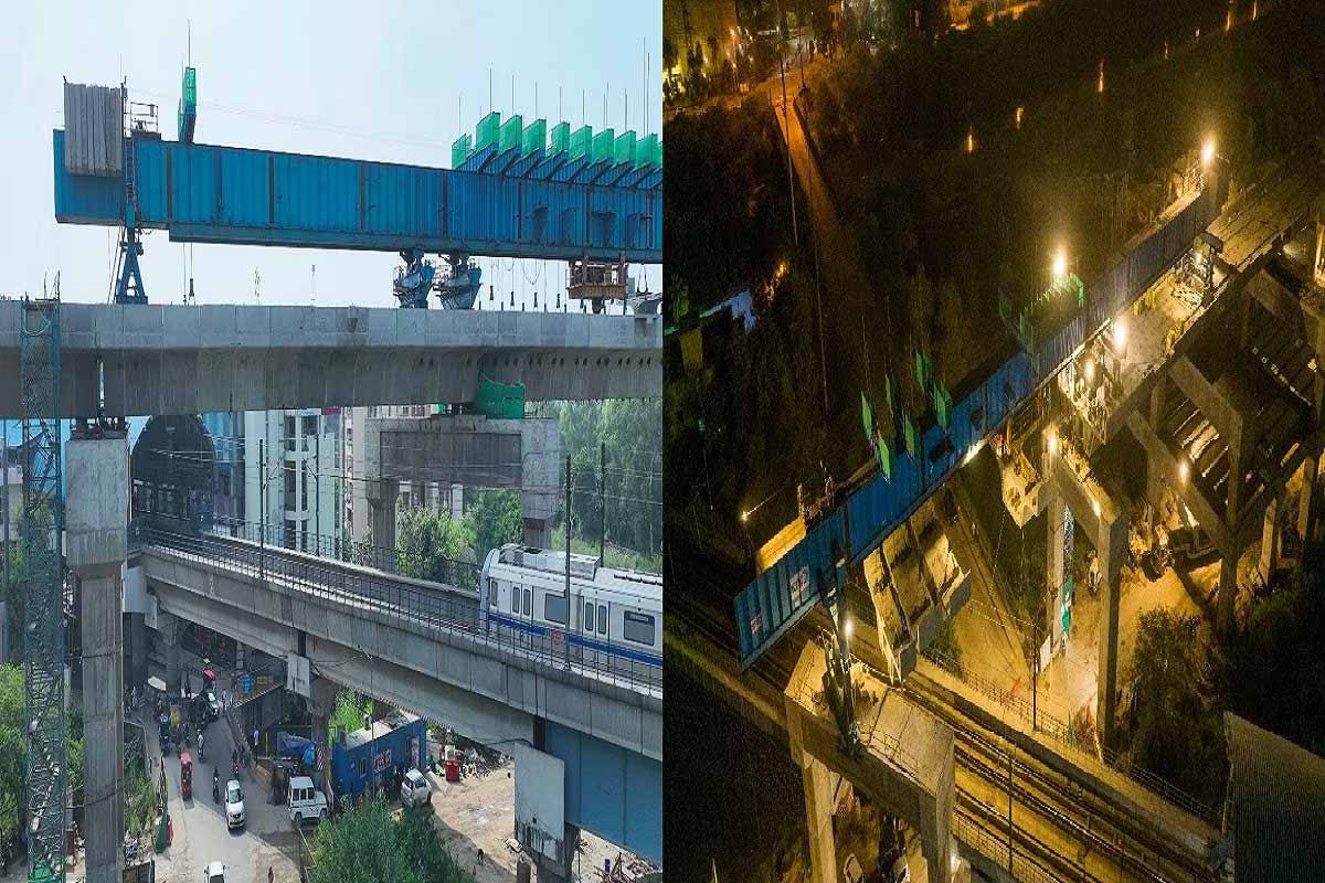 दिल्ली मेट्रो से बीस मीटर ऊपर दौड़ेगी रैपिडएक्स