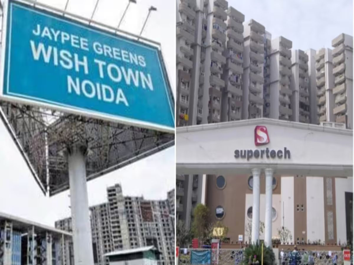 नोएडा में जेपी एसोसिएट्स, सुपरटेक के दफ्तर सील