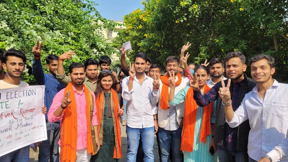 DUSU चुनाव की गिनती जारी, ABVP और NSUI में कड़ी टक्कर
