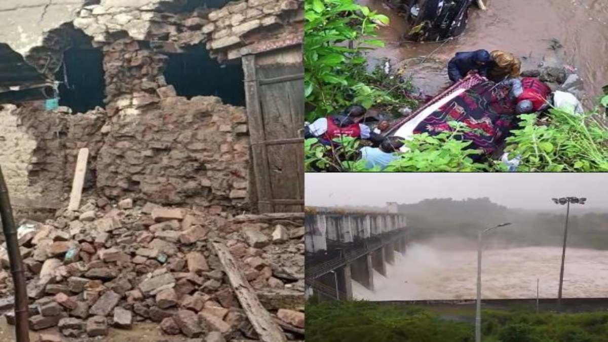 अलीराजपुर में आफत बनी बारिश: नाले से एक महिला का शव बरामद, झोपड़ी धराशायी, फाटा डेम के पांच गेट खोले गए