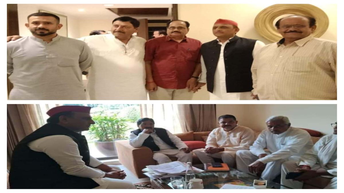 MP Politics: एमपी पहुंचे सपा अध्यक्ष अखिलेश यादव, कांग्रेस पूर्व विधायक और बीजेपी के पूर्व जिलाध्यक्ष से मुलाकात के बाद सियासी हलचल तेज, तस्वीर वायरल