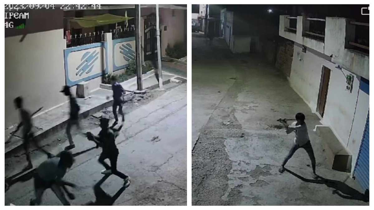 बेखौफ बदमाशों की करतूत: घर पर पथराव, लाठी-डंडे से हमला और फायरिंग की, तीन दिन पहले भी हुआ था विवाद