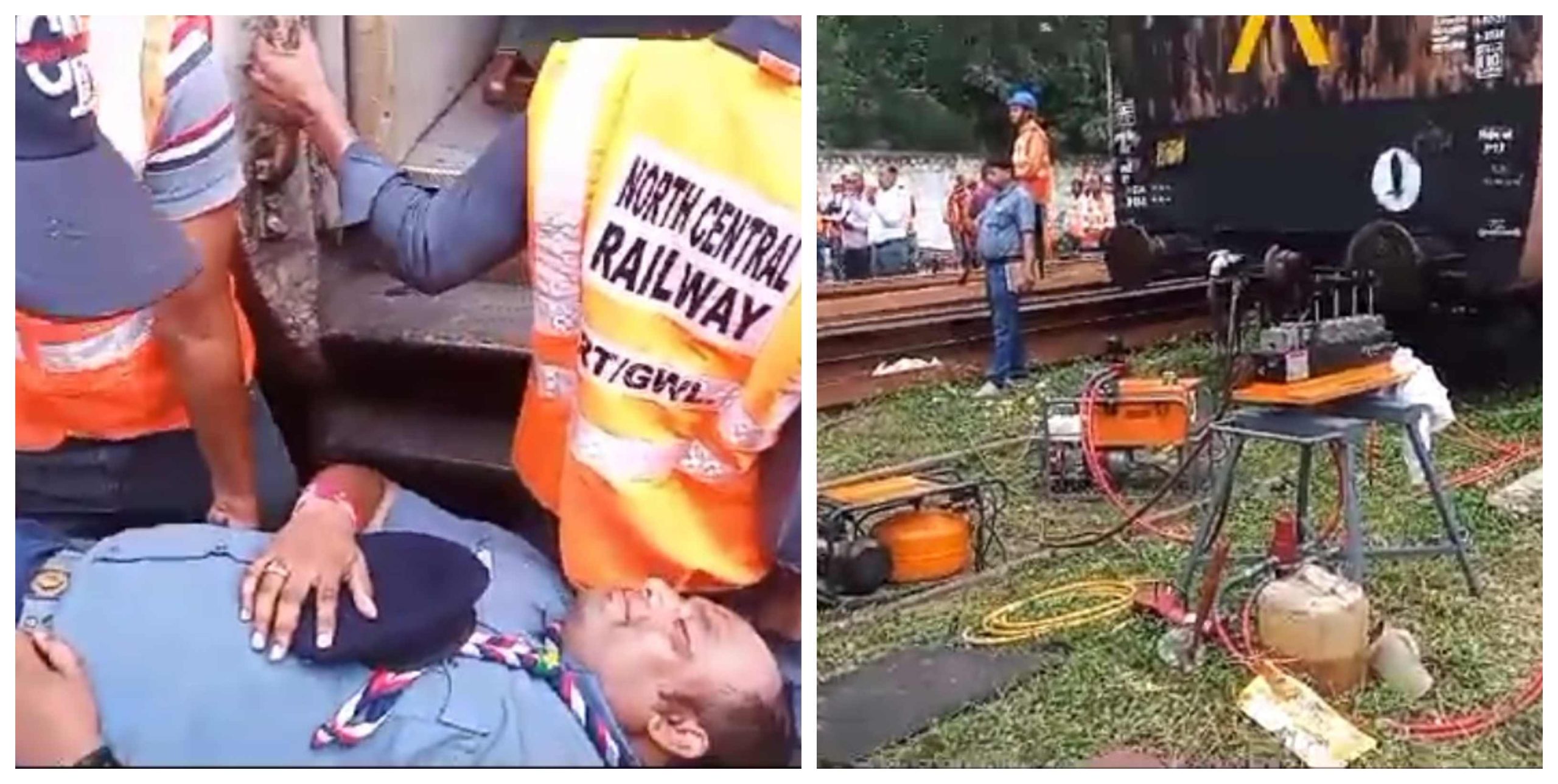 दो ट्रेनों में टकरावः दुर्घटनास्थल पहुंचा बचाव दल, प्रयागराज से डिप्टी चीफ सेफ्टी ऑफिसर भी मौके पर पहुंचे, जानिए कहां हुआ हादसा