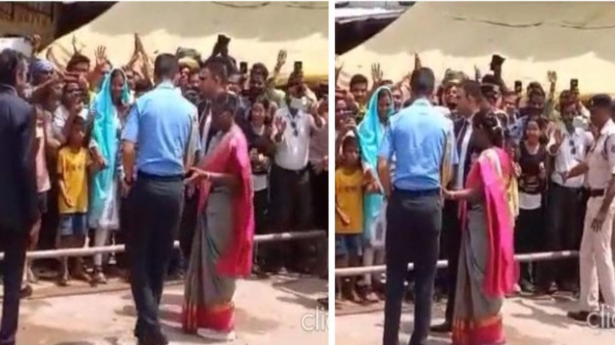 राष्ट्रपति द्रौपदी मुर्मू ने बीच सड़क में रुकवाया अपना काफिला, गाड़ी से उतरकर बच्चों में बांटी चॉकलेट, देखें VIDEO …