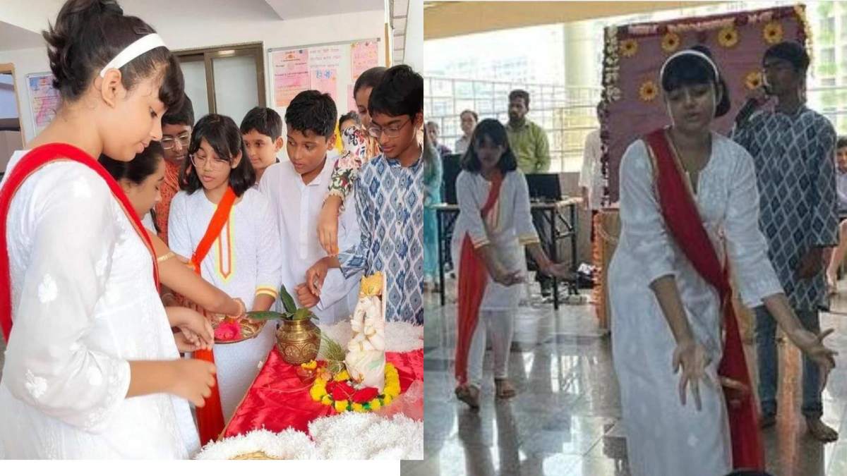 अलग हेयर स्टाइल में नजर आईं Aaradhya Bachchan, फैंस को पसंद आया यह लुक …