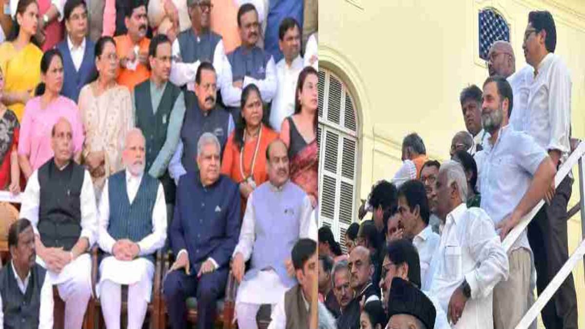 Parliament Special Session : पुरानी संसद में सांसदों का ऐतिहासिक फोटोशूट, पीएम मोदी, राहुल गांधी समेत पक्ष-विपक्ष के सभी सांसद हुए शामिल, देखें तस्वीरें…