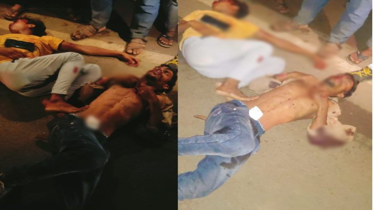CG ACCIDENT NEWS : तेज रफ्तार बाइक और मोपेड में जोरदार भिड़ंत, 3 युवक घायल, एसएसपी ने घायलों को भेजवाया अस्पताल
