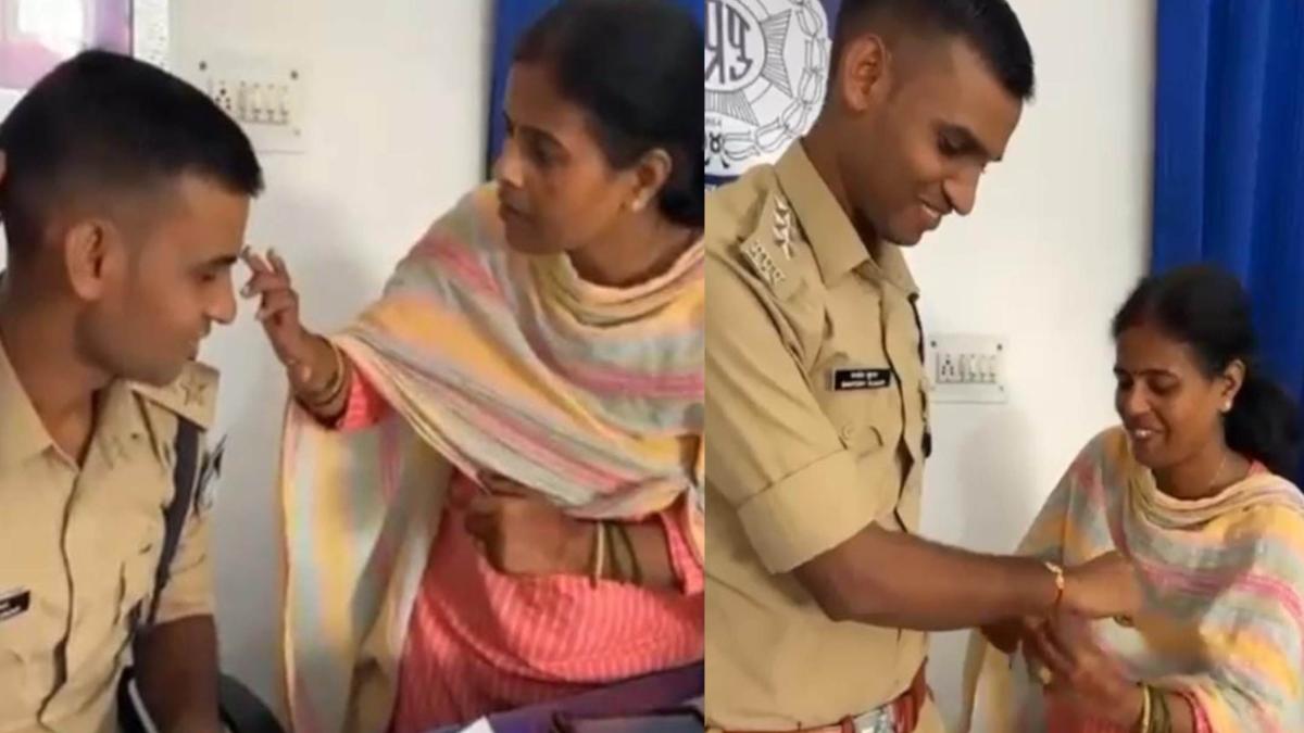 लोकतंत्र के पर्व की खूबसूरत तस्वीर: SDOP संतोष पटेल ने BLO ‘बहन’ से बंधवाई राखी, उपहार में दिए वोटर लिस्ट में नाम जोड़ने के लिए दस्तावेज