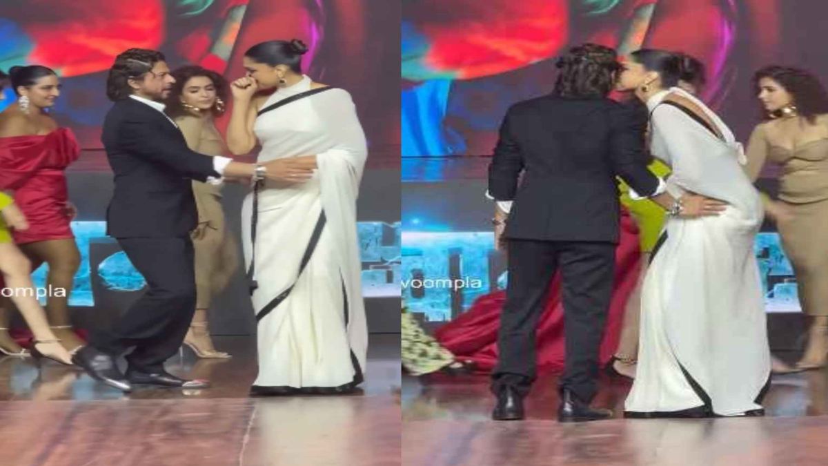 Deepika Padukone ने रुक कर किंग खान को किया Kiss, जवान की सक्सेस पीसी में दिखा स्टार्स का जलवा …