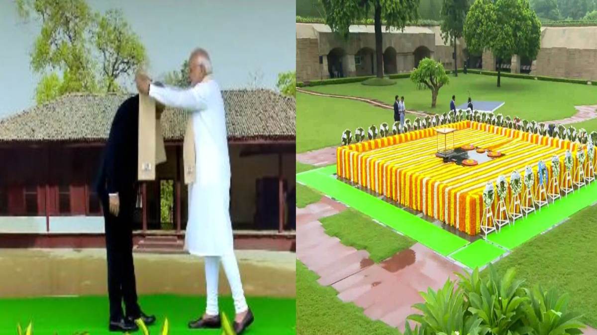 G20 Summit : महात्मा गांधी को श्रद्धांजलि देने राजघाट पहुंच रहे G20 के मेहमान, PM Modi कर रहे सभी का स्वागत
