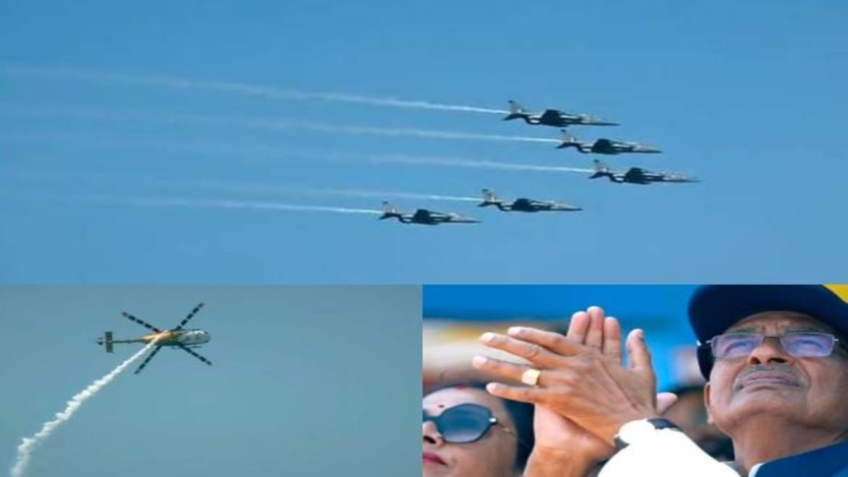 वायु सेना के अद्भुत शौर्य को सैल्यूट…सीएम शिवराज ने एयर शो के लिए जताया आभार, कहा- ऐसे जांबाज पायलट के रहते देश पूरी तरह से सुरक्षित