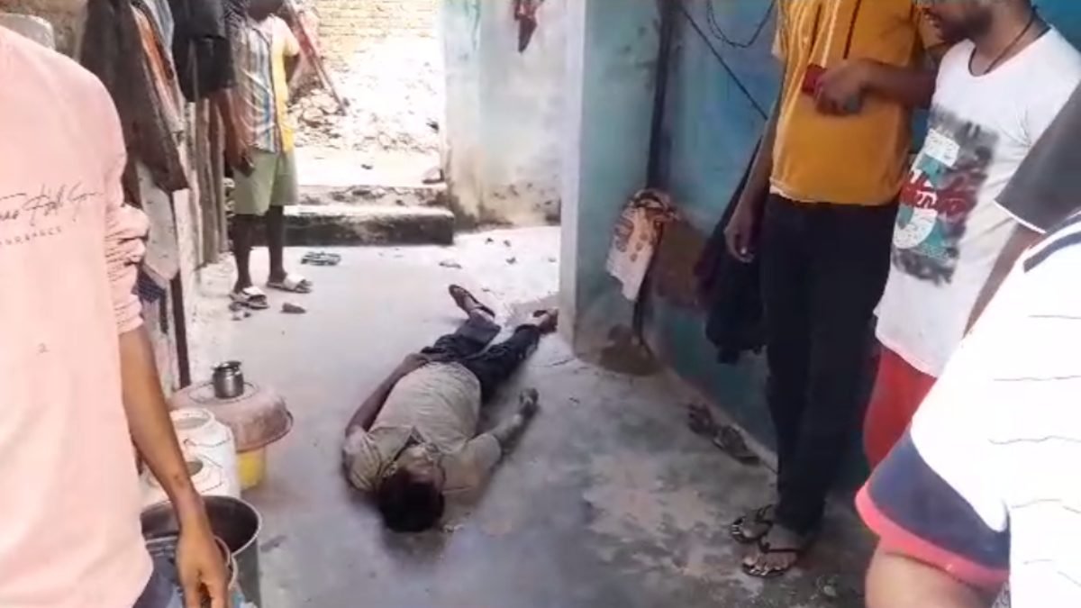 जुए के फड़ पर छापेमारी के दौरान एक की मौत: परिजनों ने शव रखकर लगाया जाम, SDM और पुलिस बल मौके पर पहुंचे