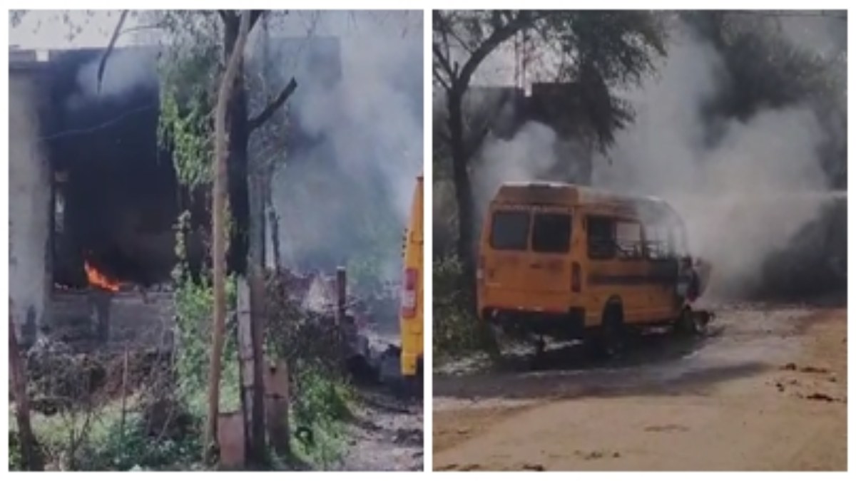 धमाकों से सहम उठे लोग: एक के बाद एक 6 से ज्यादा गैस सिलेंडरों में ब्लास्ट, पूरे इलाके में मचा हड़कंप