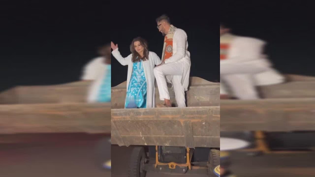ड्रामा क्वीन Rakhi Sawant ने JCB में चढ़ कर किया ड्रामा, देखें Video