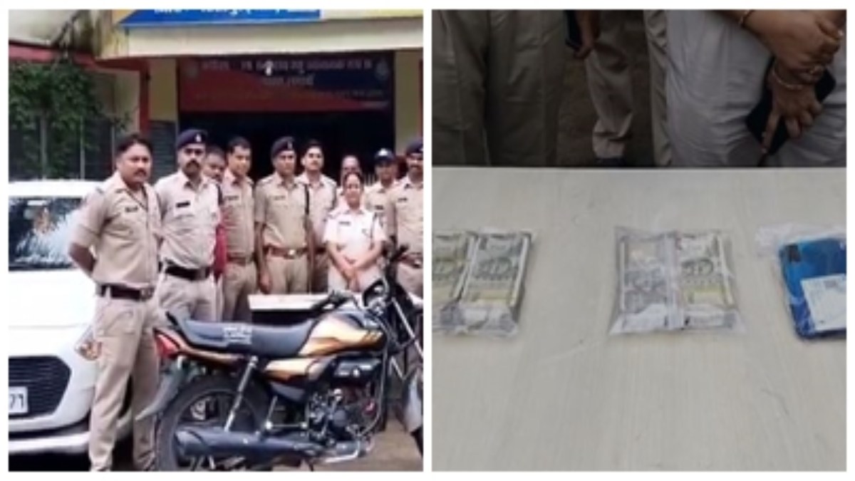 जुआ फड़ पर पुलिस की कार्रवाई: 6 आरोपियों को दबोचा, एक कार, बाइक और दो लाख से ज्यादा कैश जब्त