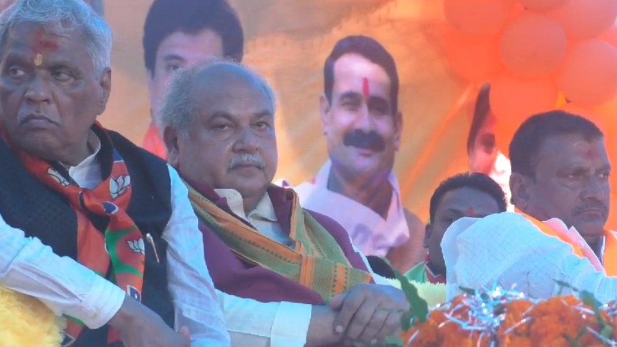 कांग्रेस उम्मीदवारों की पहली सूची जारी नहीं होने पर तंज: केंद्रीय मंत्री तोमर बोले- पार्टी में दम ही नहीं, कई जगहों पर कैंडिडेट नहीं मिल रहे