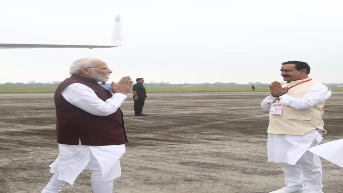 PM मोदी का स्वागत: गृहमंत्री नरोत्तम बोले- बड़ी सौगात लेकर आए हैं, कांग्रेस टिकट पर बिखर जाएगी, गठबंधन की भोपाल रैली पर साधा निशाना