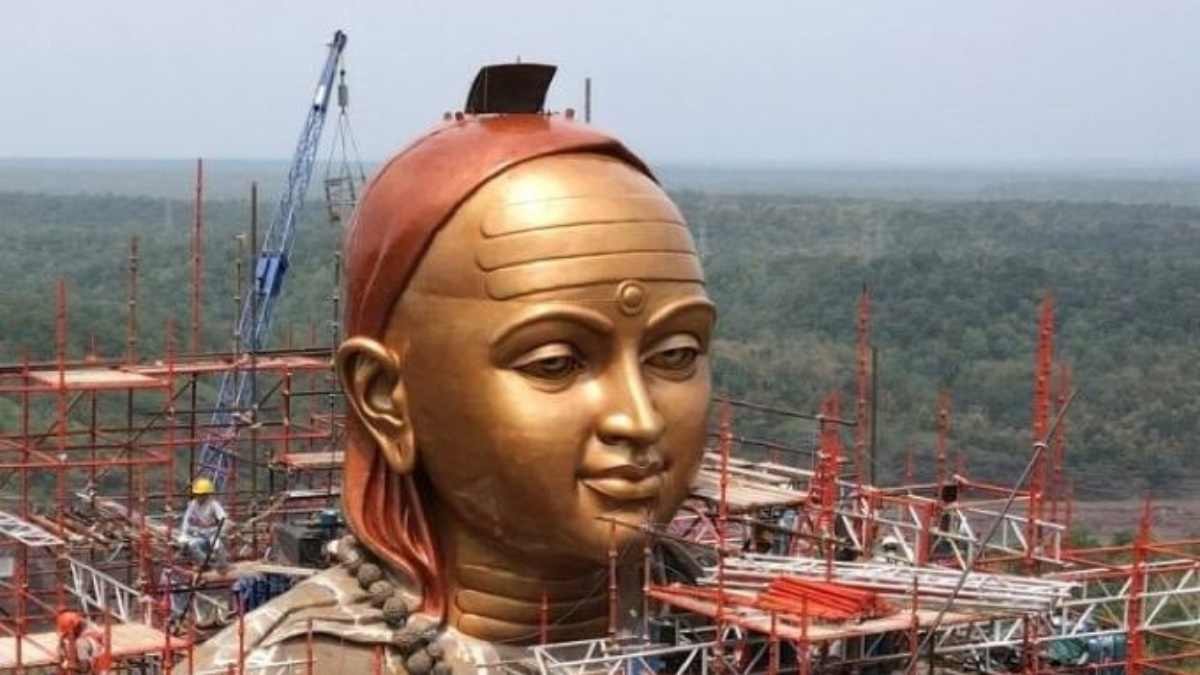 108 फुट ऊंची आदि शंकराचार्य की प्रतिमा का CM शिवराज कल करेंगे अनावरण, देश भर के संत रहेंगे मौजूद