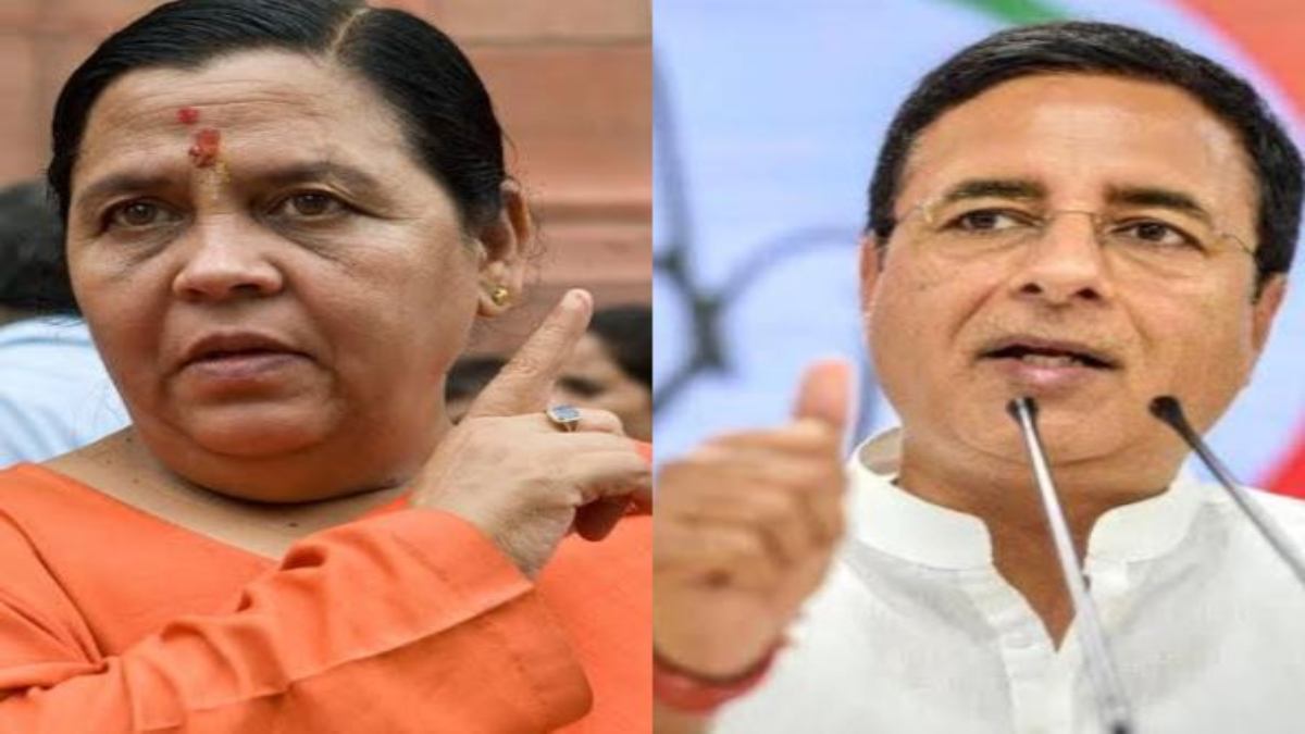 ‘जन आशीर्वाद यात्रा में नहीं बुलाया गया’: उमा भारती बोली- मुझे डर है सरकार बनने के बाद पूछेंगे की नहीं, रणदीप सुरजेवाला ने बीजेपी को घेरा