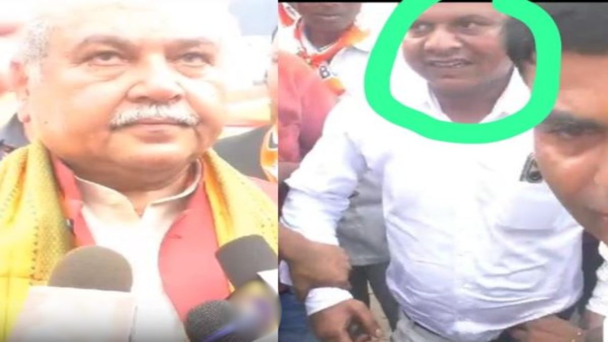 मंत्री के सामने कट गई पत्रकार की पॉकेट: जेबकतरे ने उड़ाए हजारों रुपए, VIDEO वायरल