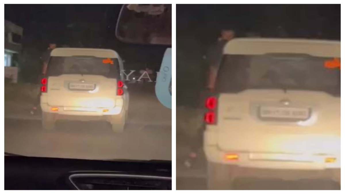 इंदौर पुलिस पर फिर उठे सवाल: नाबालिग को कार से लटका कर 100 की स्पीड से चलाई गाड़ी, Video Viral