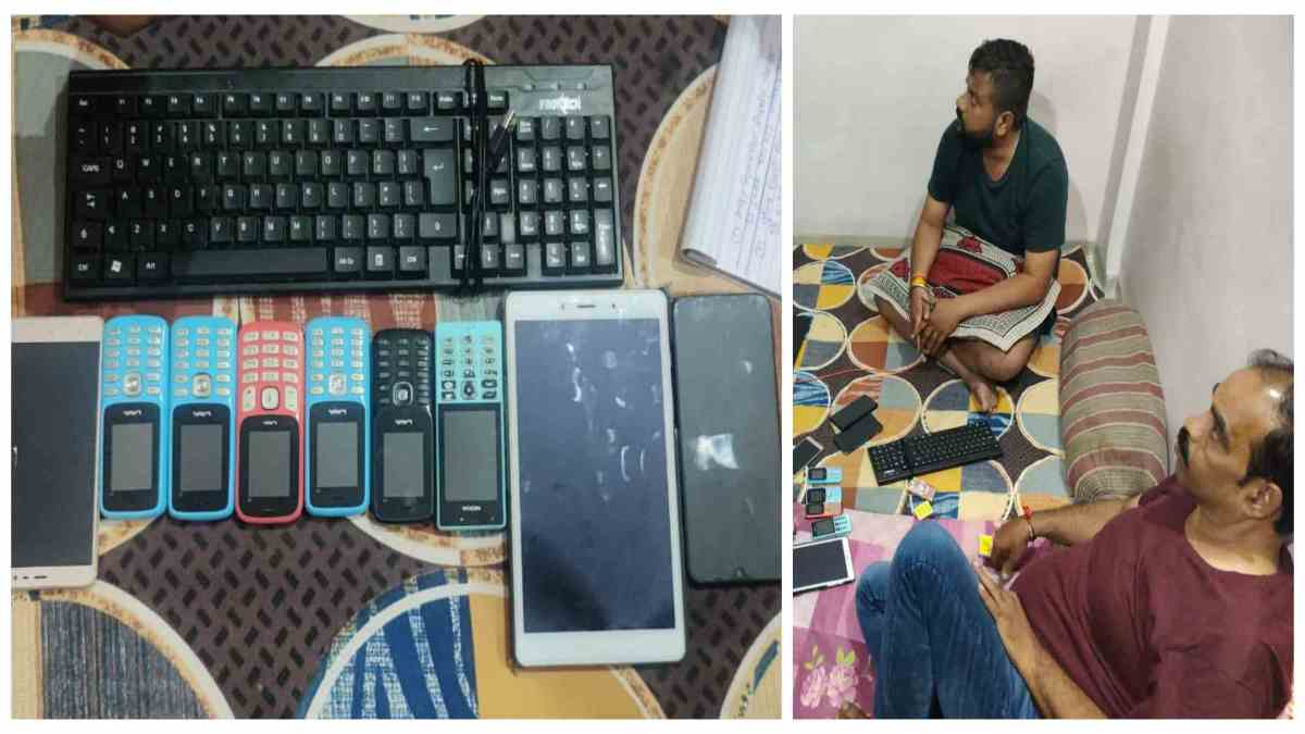 जुए के अड्डे पर पुलिस की दबिश: भारत-पाक मैच पर खिला रहे थे ऑनलाइन सट्टा, लगा था करोड़ों का दांव