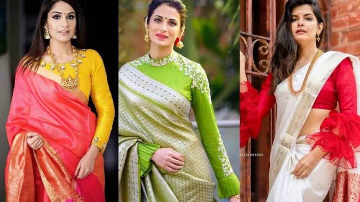 Fashion Tips : रफल स्लीव्स, पफ स्लीव्स छुपाएँगी मोटी बाजू, आप भी साड़ी और लहंगे के ब्लाउज सिलवाते समय बनवाएं ये डिज़ाइन …