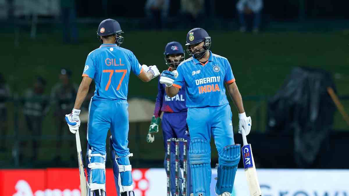 एशिया कप के सुपर-4 में पहुंचा भारत : INDIA ने नेपाल को 10 विकेट से हराया, रोहित-गिल का चला बल्ला