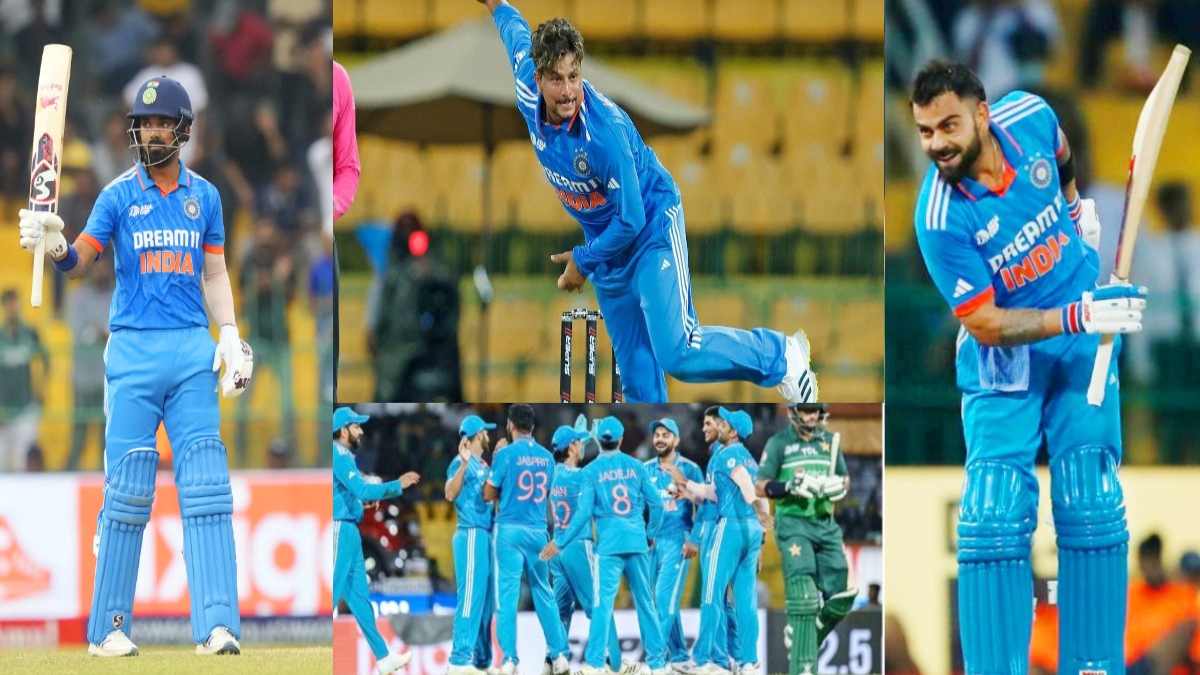 Asia Cup 2023 : भारत ने पाकिस्तान को 228 रनों सें हराया, कोहली-राहुल ने खेली तूफानी पारी, कुलदीप ने झटके 5 विकेट