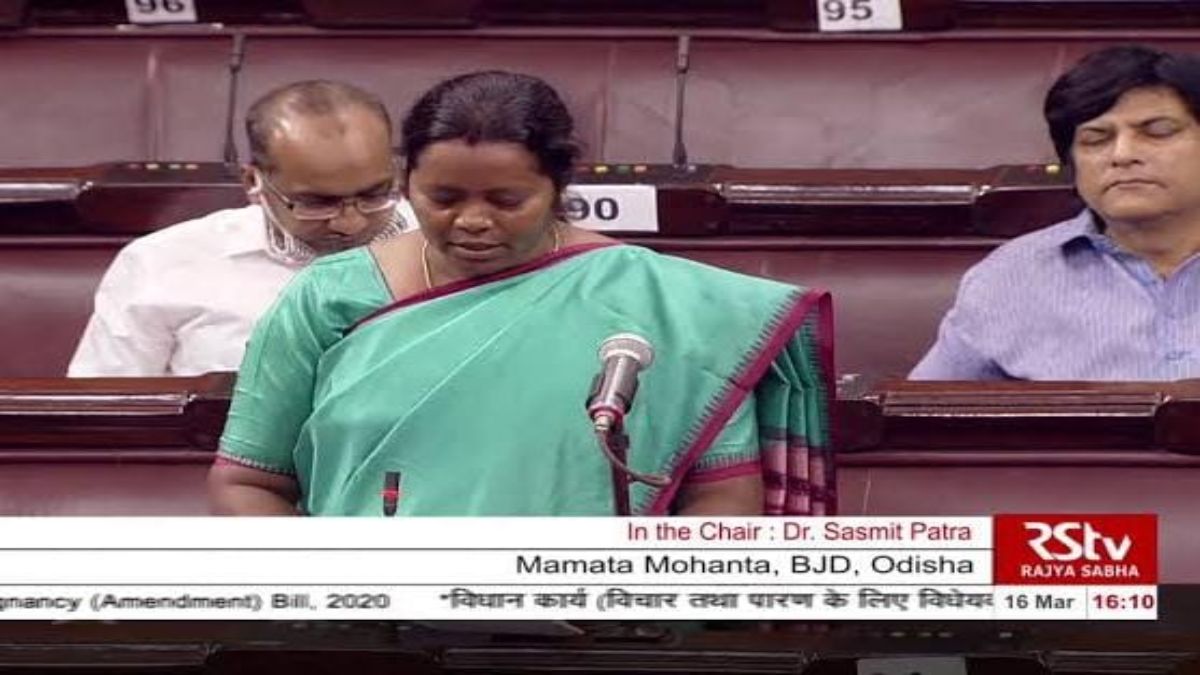BJD सांसद ममता मोहंता राज्यसभा उपाध्यक्ष पैनल के सदस्य के रुप में हुई नियुक्त, स्पीकर जगदीप धनखड़ ने की घोषणा