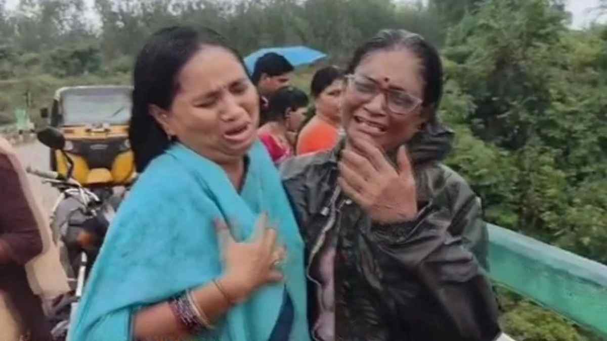 गणपति विसर्जन के दौरान नदी में बह गया बेटा, मां का रो-रो कर बुरा हाल