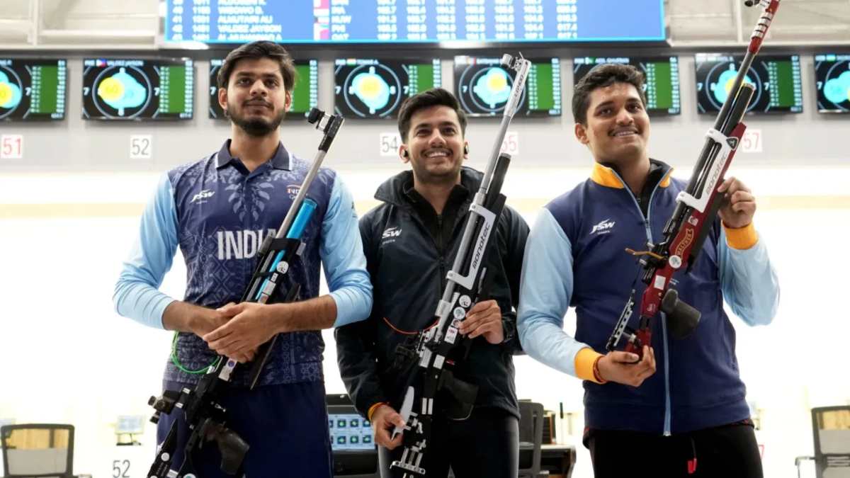 Asian Games 2023: शूटिंग में भारतीय निशानेबाजों का दमदार प्रदर्शन, 10 मीटर एयर रायफल टीम ने विश्व रिकॉर्ड के साथ जीता स्वर्ण