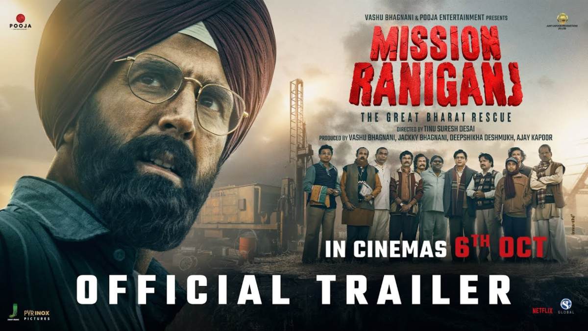 अक्षय कुमार की मोस्ट अवेटेड फिल्म ‘मिशन रानीगंज: द ग्रेट भारत रेस्क्यू’ का ट्रेलर रिलीज, देखकर कांप जाएगी रूह …
