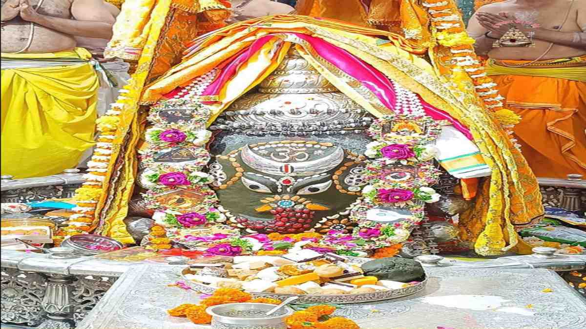 28 सितंबर उज्जैन बाबा महाकाल दर्शनः भगवान शिव को गणेश के रूप में किया नयनाभिराम श्रृंगार