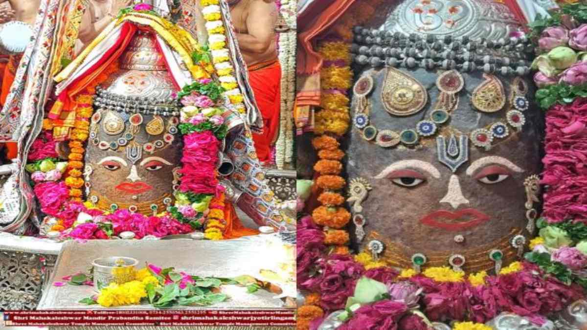 6 सितंबर महाकाल आरती दर्शन: बाबा महाकाल का श्री कृष्ण के स्वरूप में श्रृंगार, जन्माष्टमी पर श्रद्धालुओं की उमड़ी भीड़
