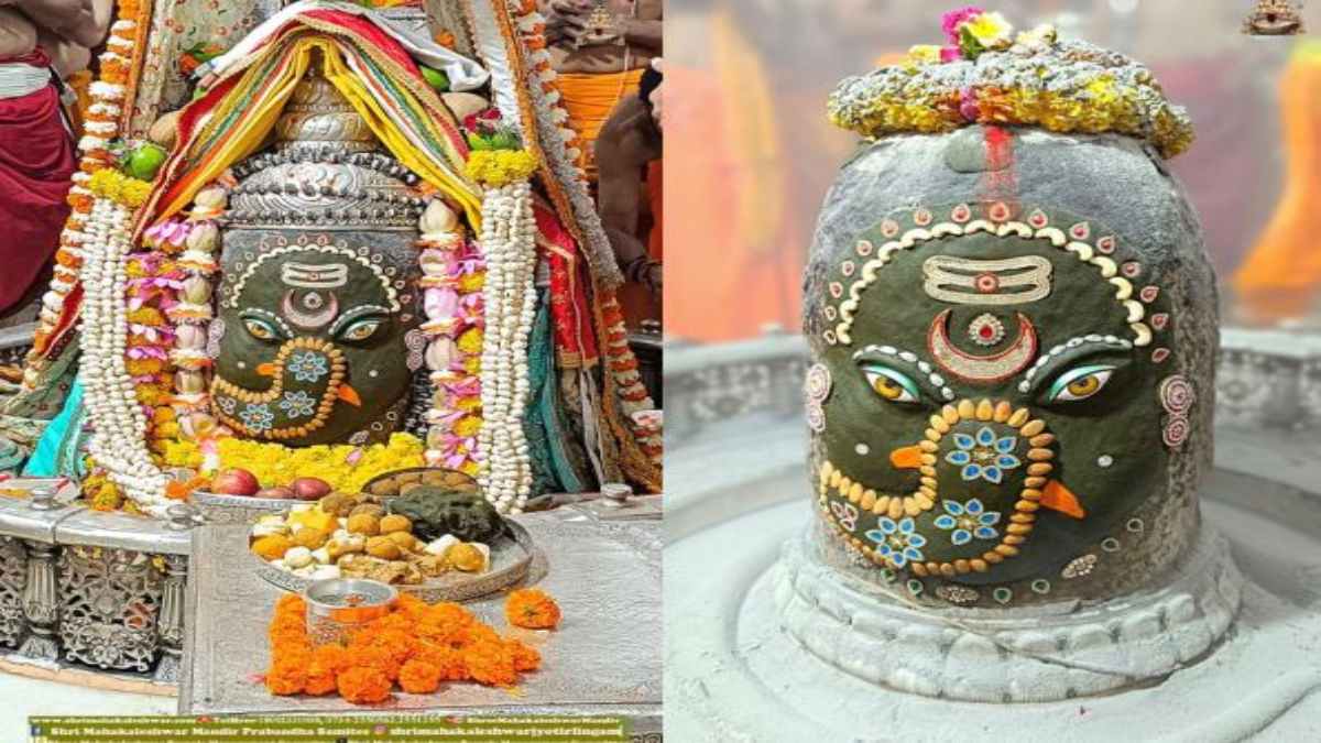 20 सितंबर महाकाल आरती दर्शन: बाबा महाकाल के मस्तक पर त्रिपुंड, चंद्र अर्पित कर भगवान गणेश के स्वरूप में किया श्रृंगार