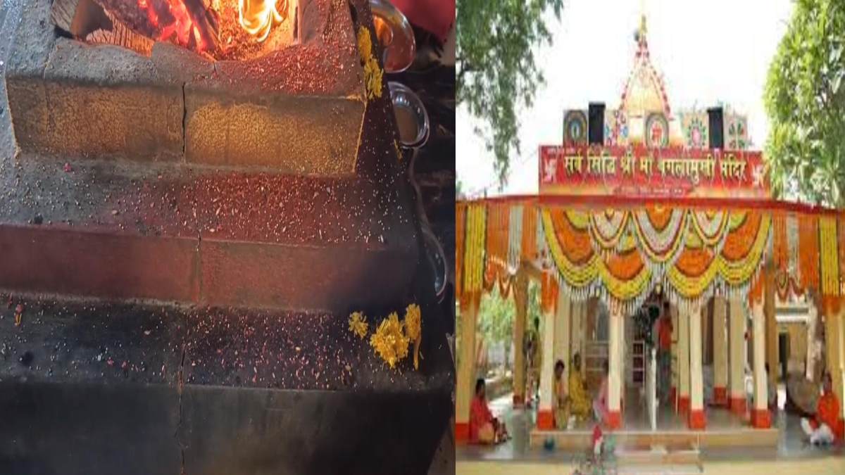 प्रशासन की बड़ी लापरवाही: खंडित हवन कुंडों में यज्ञ करने को मजबूर भक्त, प्रबंध समिति हर हवन पर वसूलती है 350 रुपए, फिर भी मरम्मत नहीं