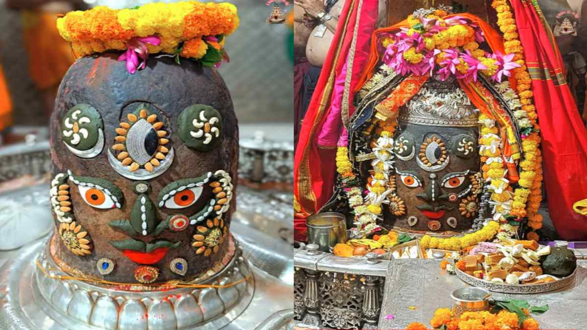 22 अक्टूबर महाकाल आरती: अष्टमी के दिन भगवान महाकाल का विशेष श्रृंगार, घर बैठे कीजिए दर्शन