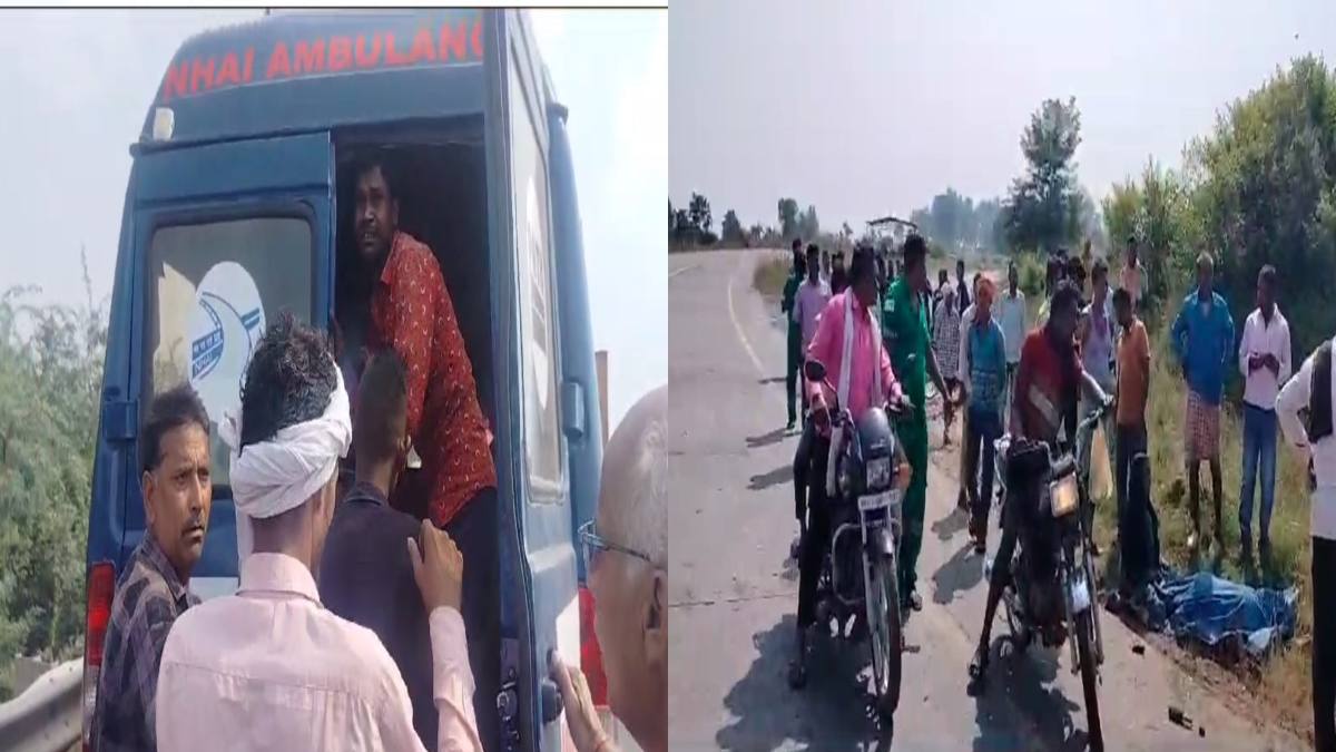 एमपी सड़क हादसे में 4 लोगों की मौत दो महिला घायल: मुरैना में तेज रफ्तार कार ने सफाई कर्मियों कुचला, मंडला में ट्रक ने बाइक को मारी टक्कर