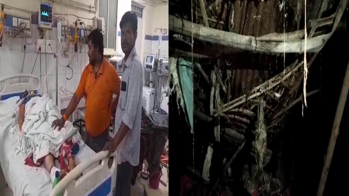 MP में पटाखों के अवैध भंडारण पर धमाकाः मकान की  छत गिरी, एक महिला गंभीर, अस्पताल में भर्ती