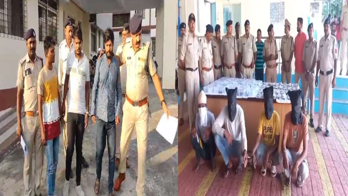 चुनाव से पहले एक्शन में पुलिस: बड़वानी में अवैध हथियार के साथ 4 आरोपी गिरफ्तार, सिंगरौली में स्मैक के साथ तीन युवक अरेस्ट, लाखों का माल जब्त