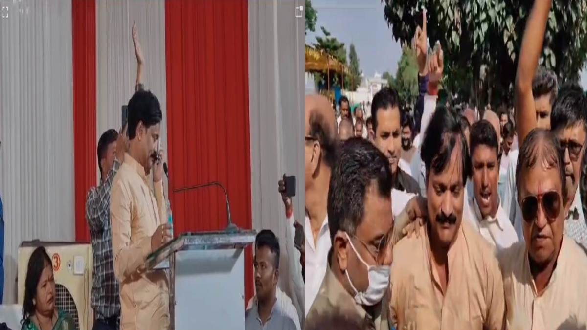 MP चुनाव में “कहीं खुशी कही गम”: दशहरा मिलन समारोह में टिकट कटने पर रो पड़े BJP विधायक, कही ये बात