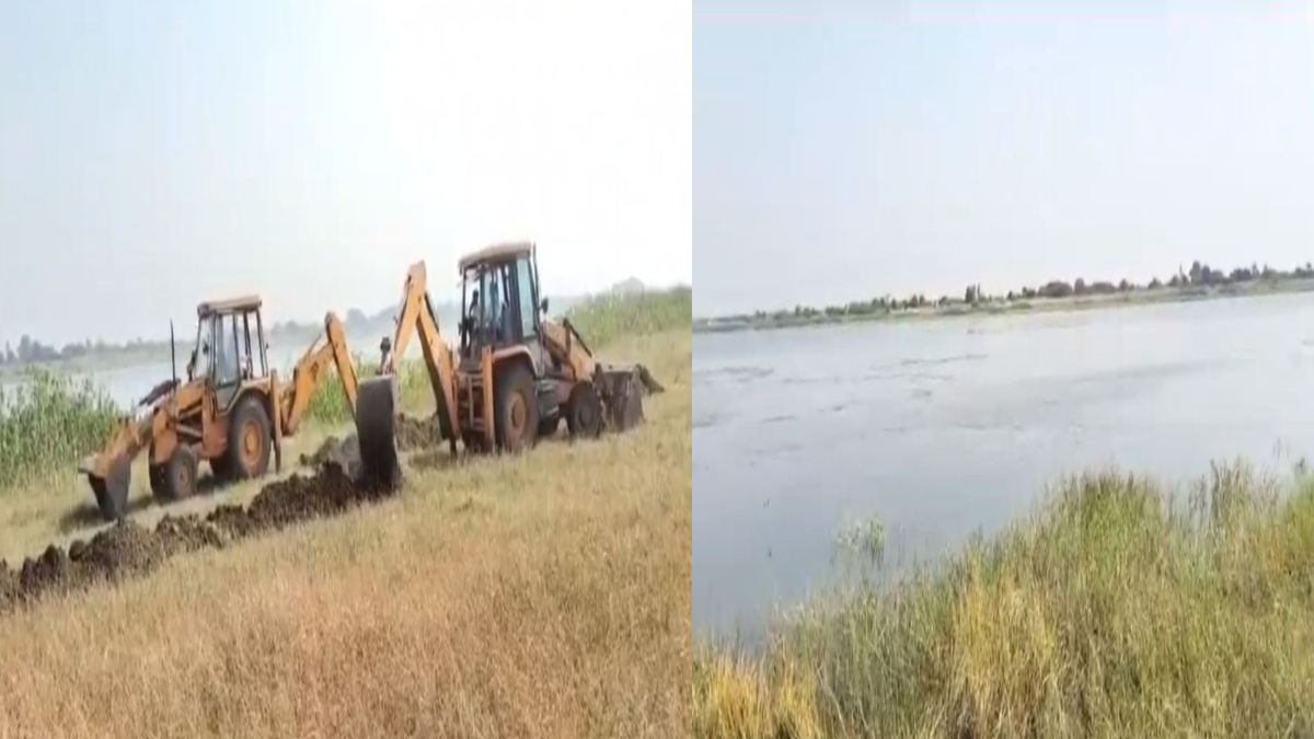 बड़ी कार्रवाई: सागर डैम से पानी चोरी के लिए बिछाई दर्जनों पाइप लाइन को प्रशासन ने हटाया